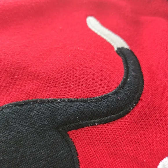 Vintage Blair Cat Vest Red Fleece Size XL Buttons Tuxedo Black Cat Lightweight - Picture 12 of 16